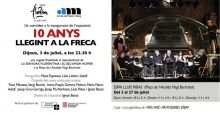 Invitación 10 anys llegint a la fresca